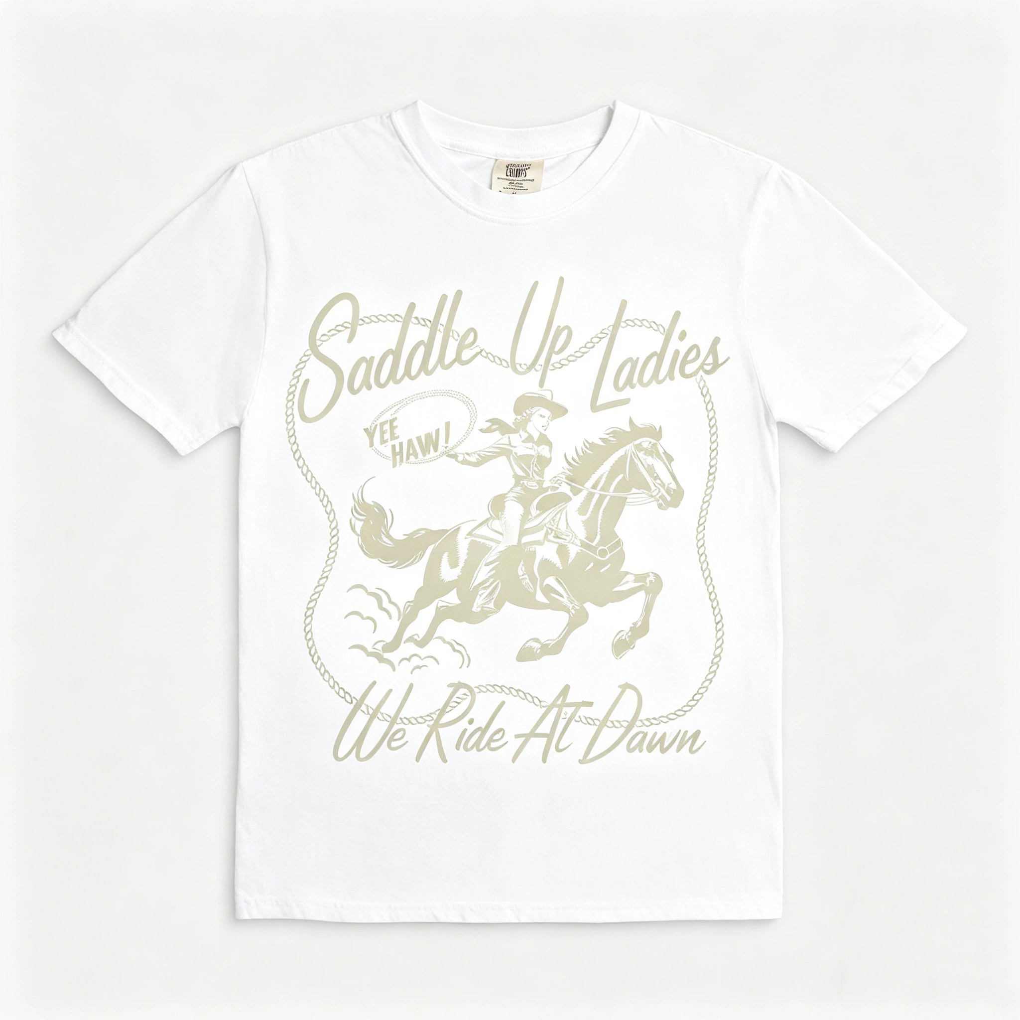 Saddle Up Ladies Tee