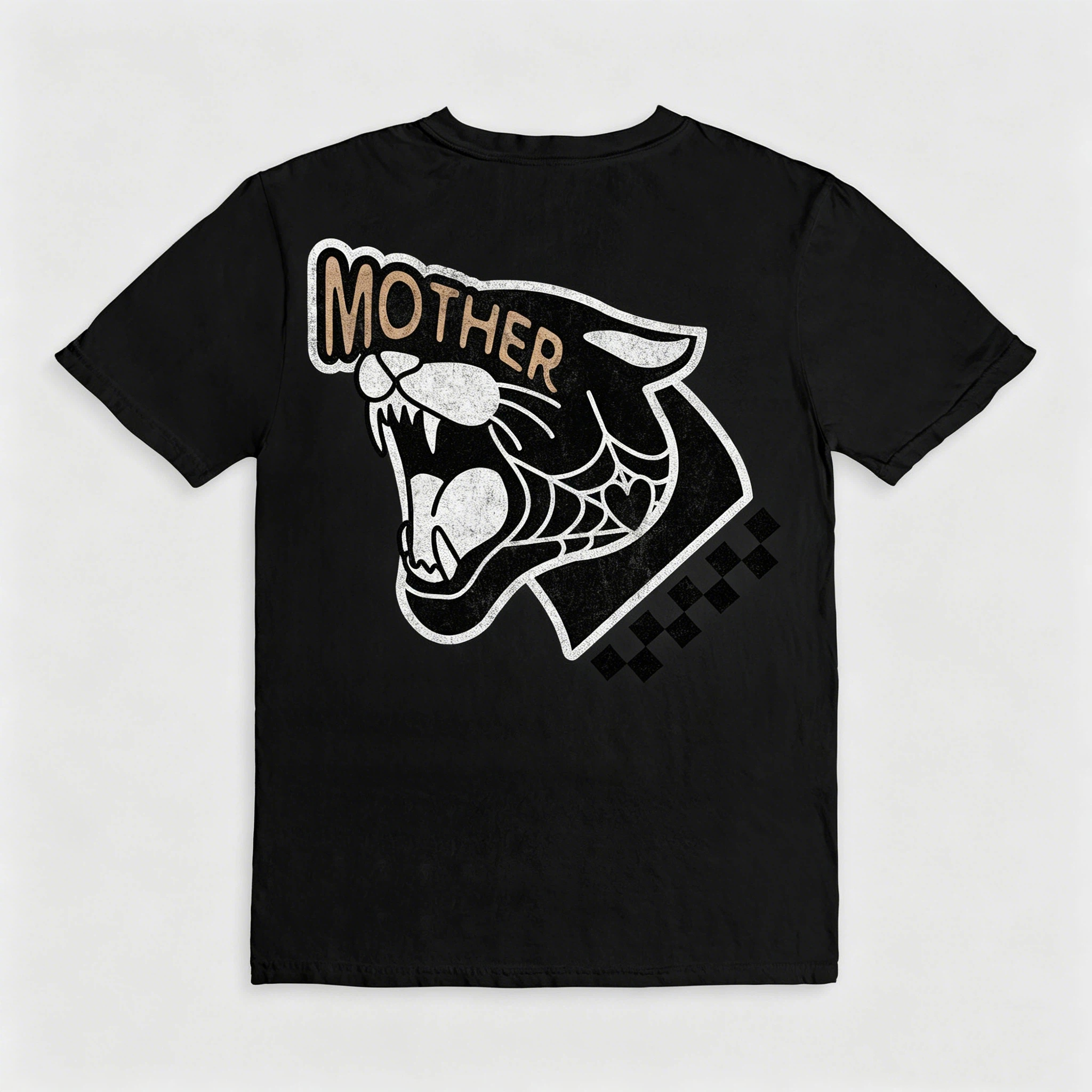 Mama Cat Back Print Tee