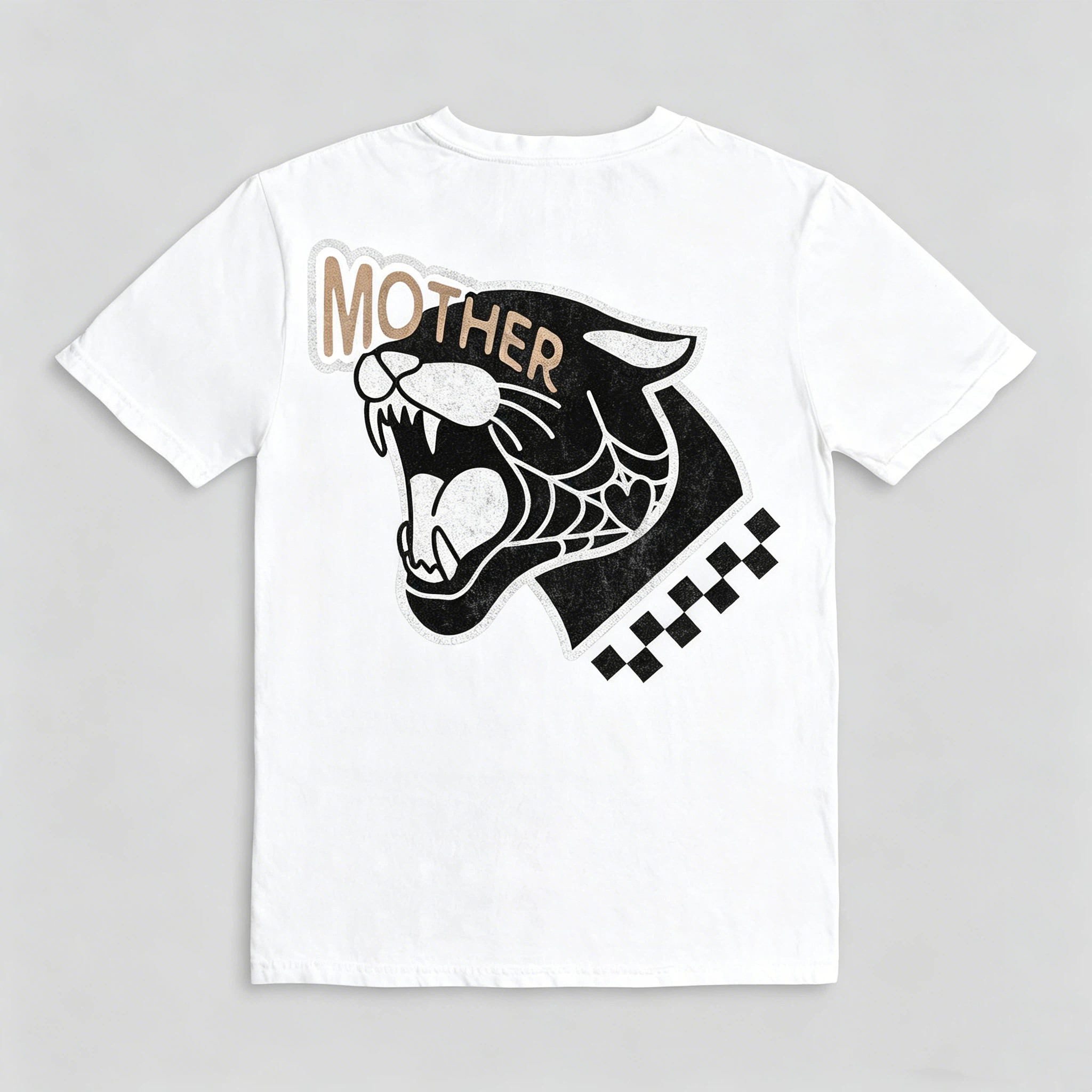 Mama Cat Back Print Tee