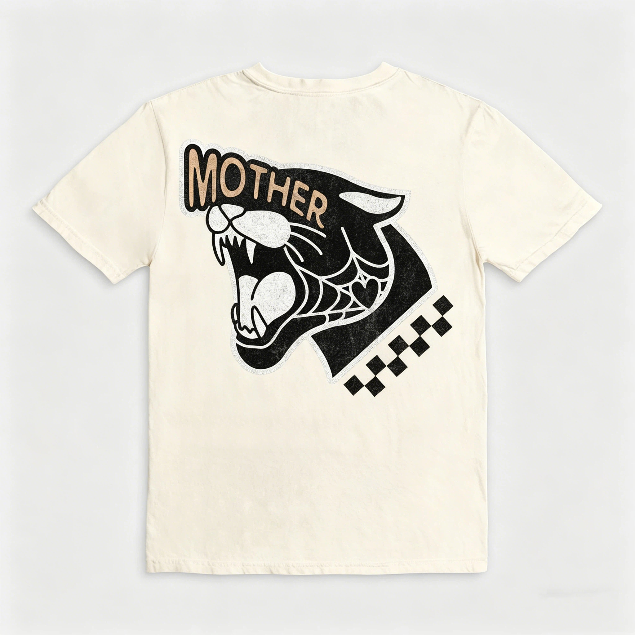 Mama Cat Back Print Tee