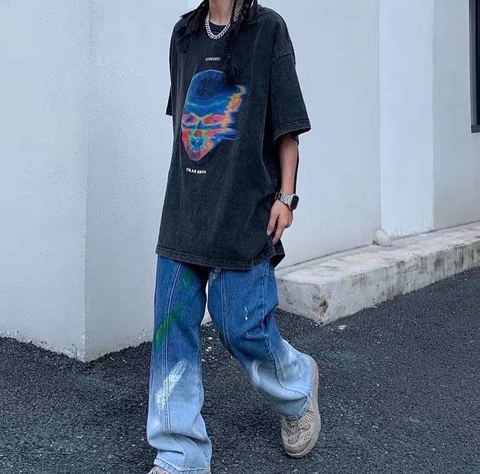 Vintage Washed Top-Ghost