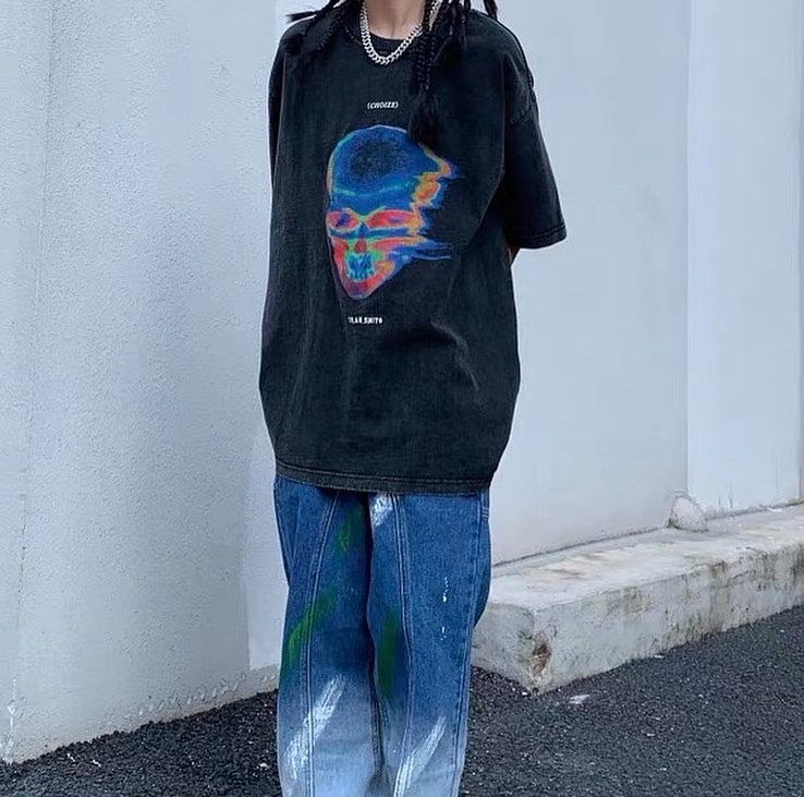 Vintage Washed Top-Ghost