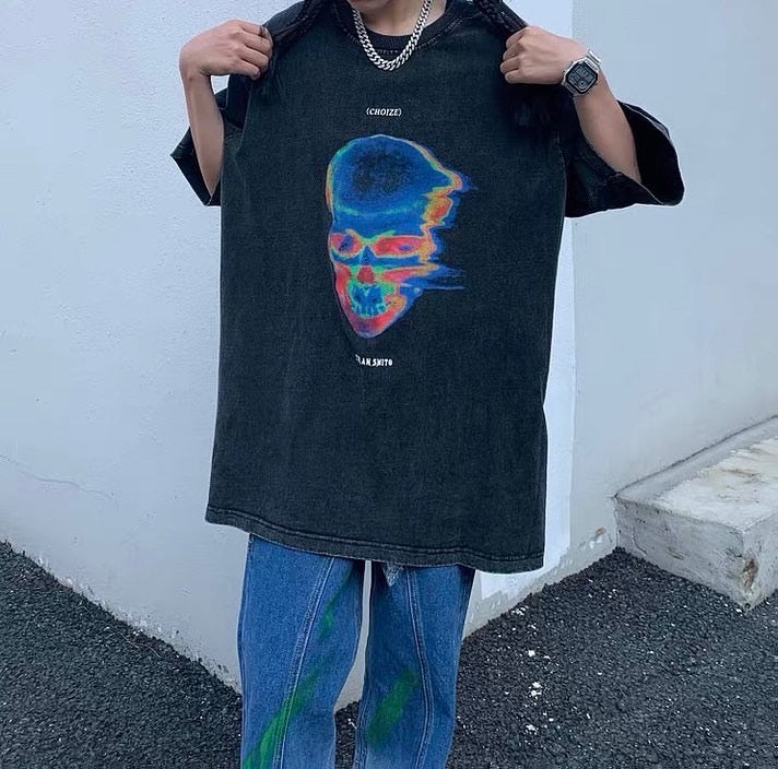 Vintage Washed Top-Ghost