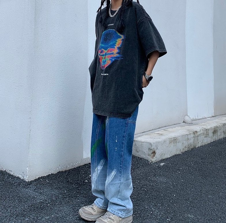 Vintage Washed Top-Ghost