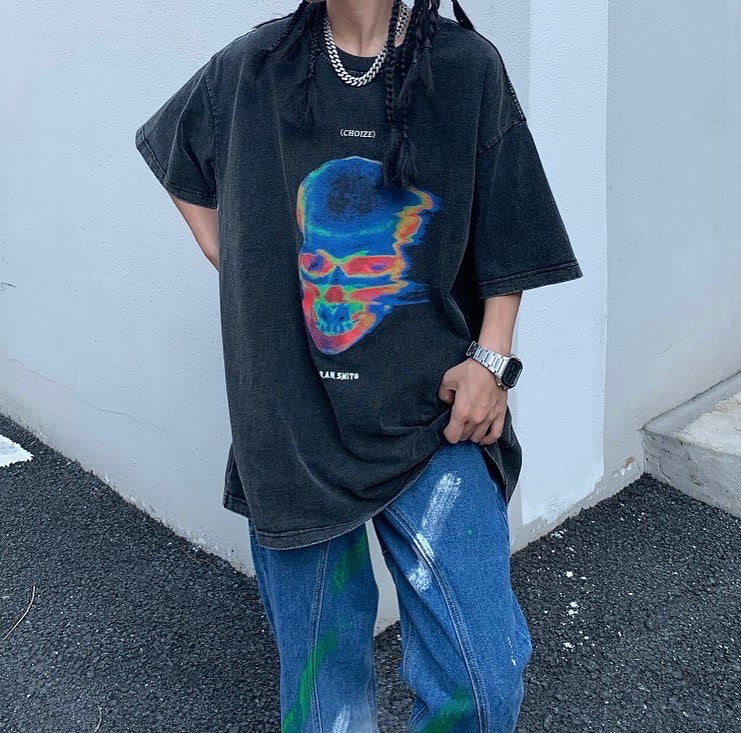 Vintage Washed Top-Ghost