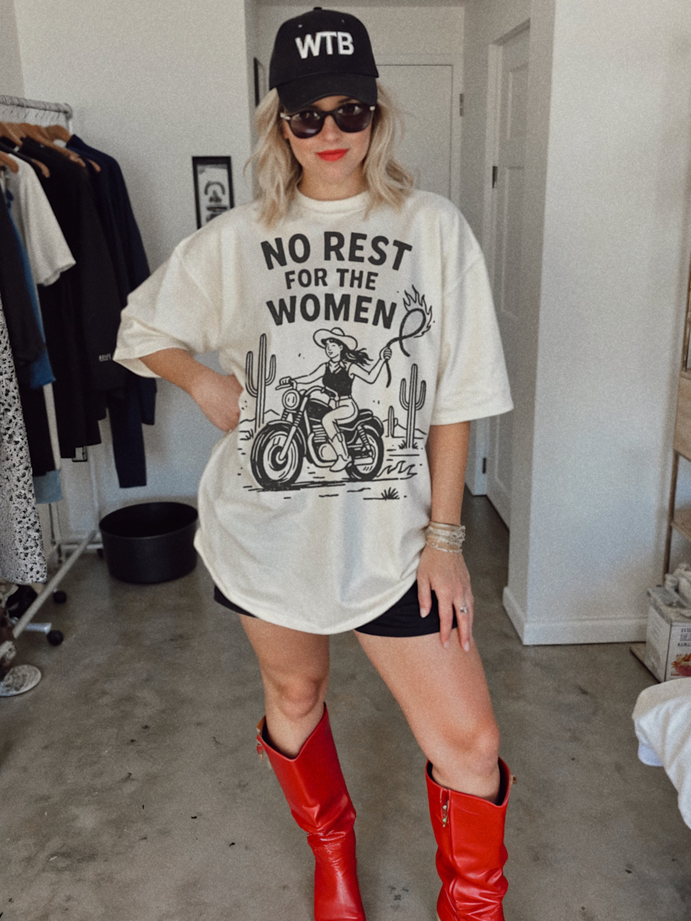 No Rest For The Women Cowgirl Tee