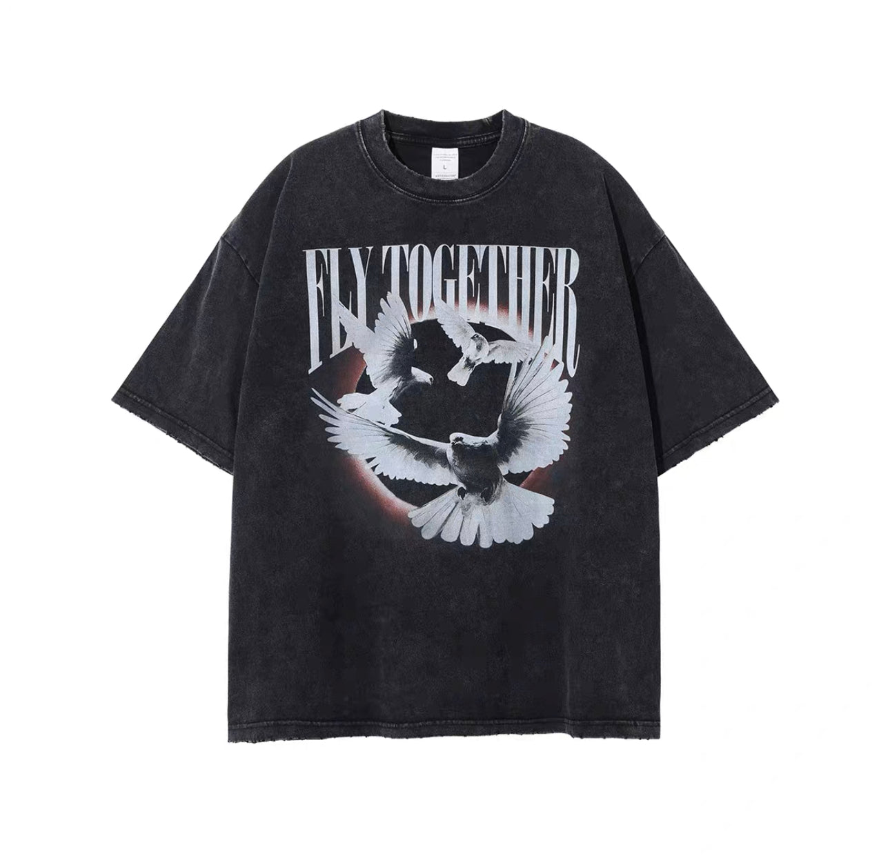 Vintage Washed Top-PIGEON