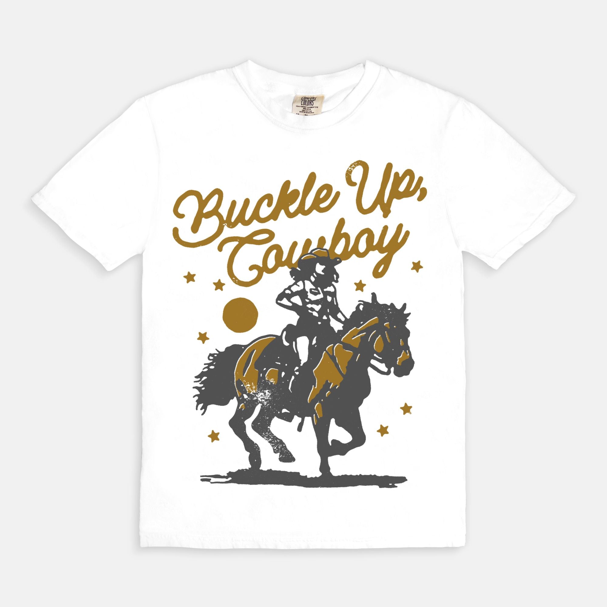 Buckle Up Cowboy Tee