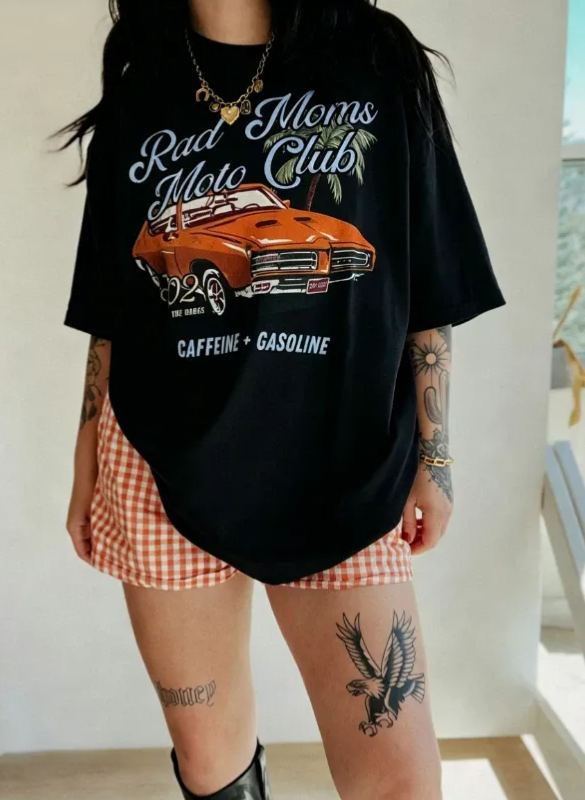 Rad Moms Moto Club Tee