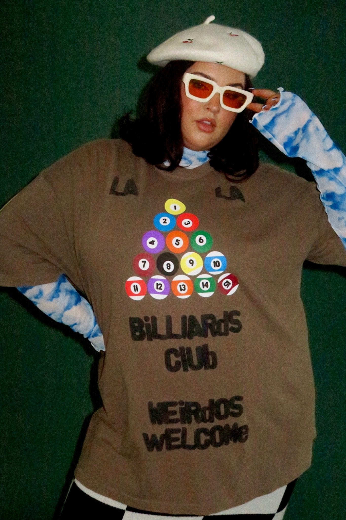 Lala Billiards Club Oversized Tee