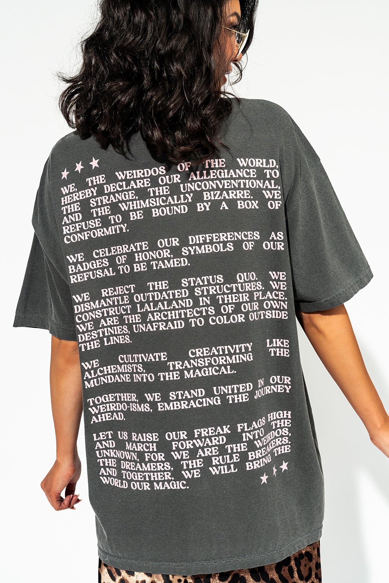 Here's To The Weirdos Oversized Tee *RESTOCKED*