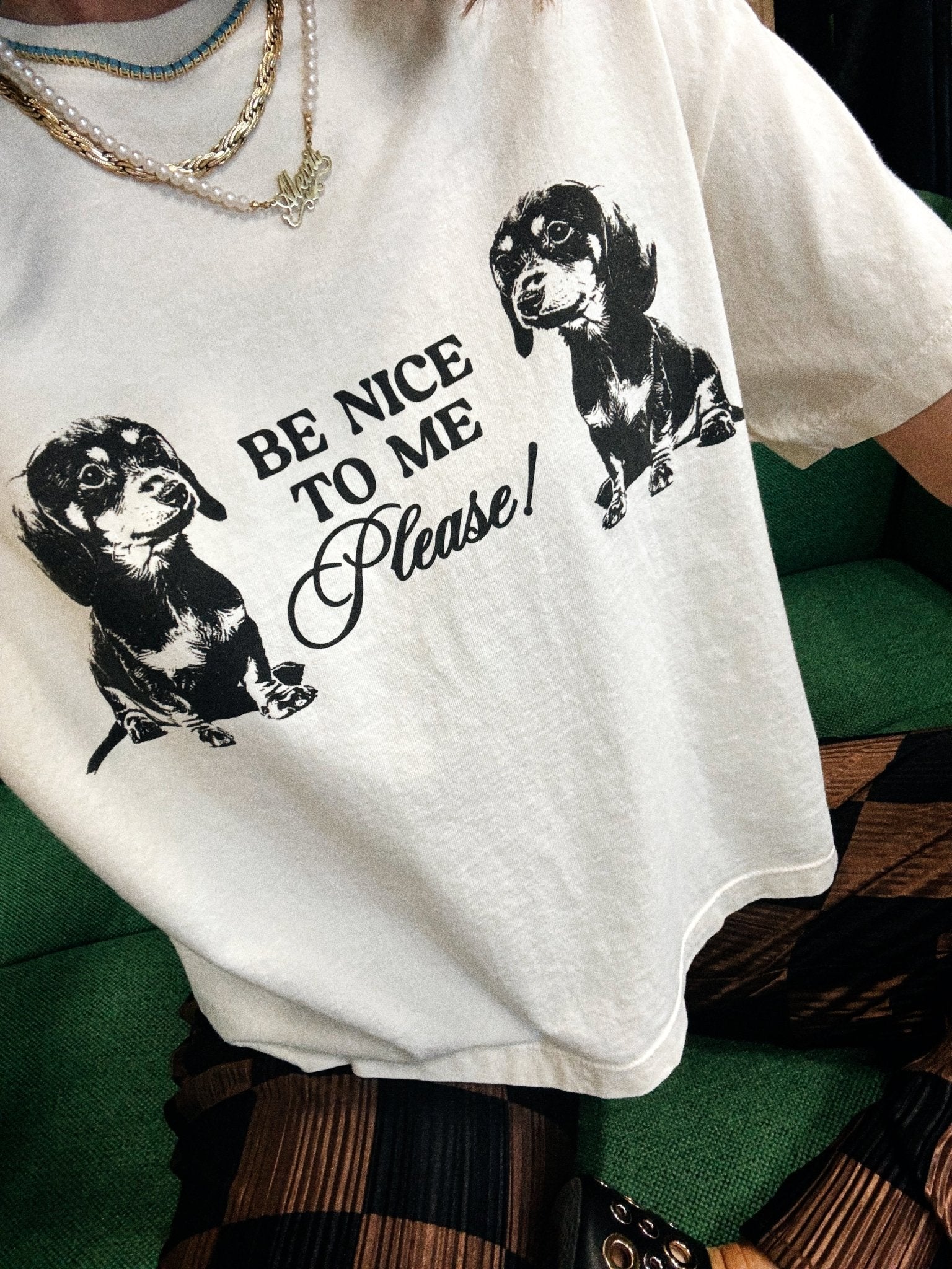 Highly Sensitive Person Weenie Dog Tee