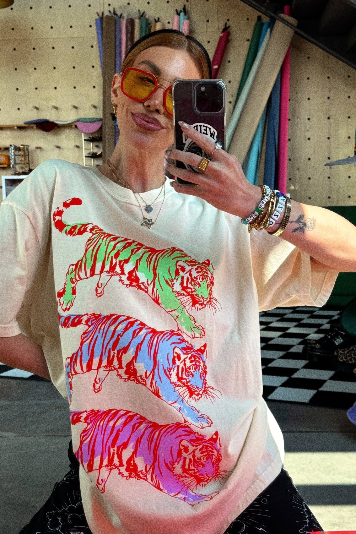 Sticks and Stones Oversized Tiger Tee *RESTOCKED*