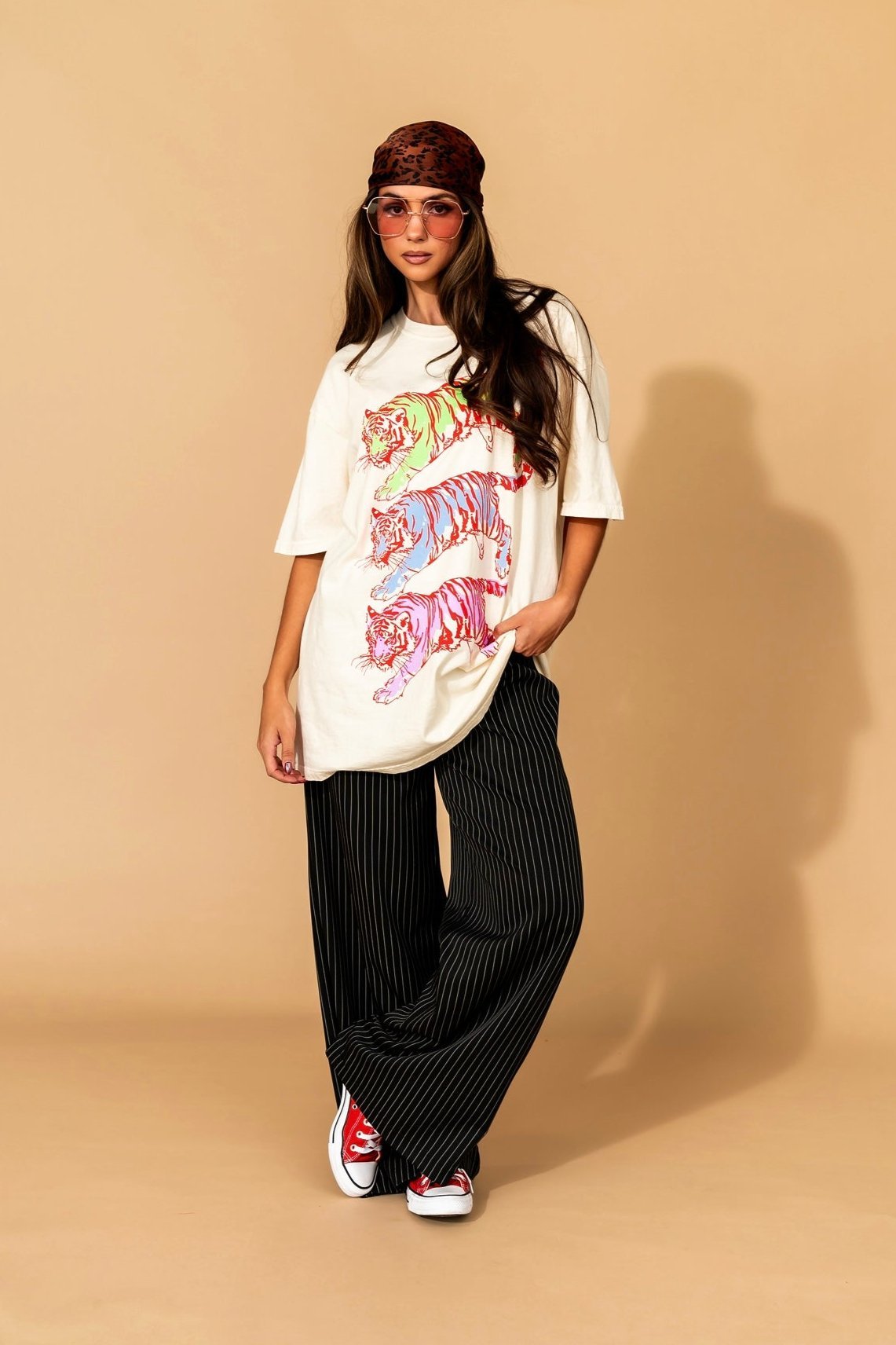 Sticks and Stones Oversized Tiger Tee *RESTOCKED*
