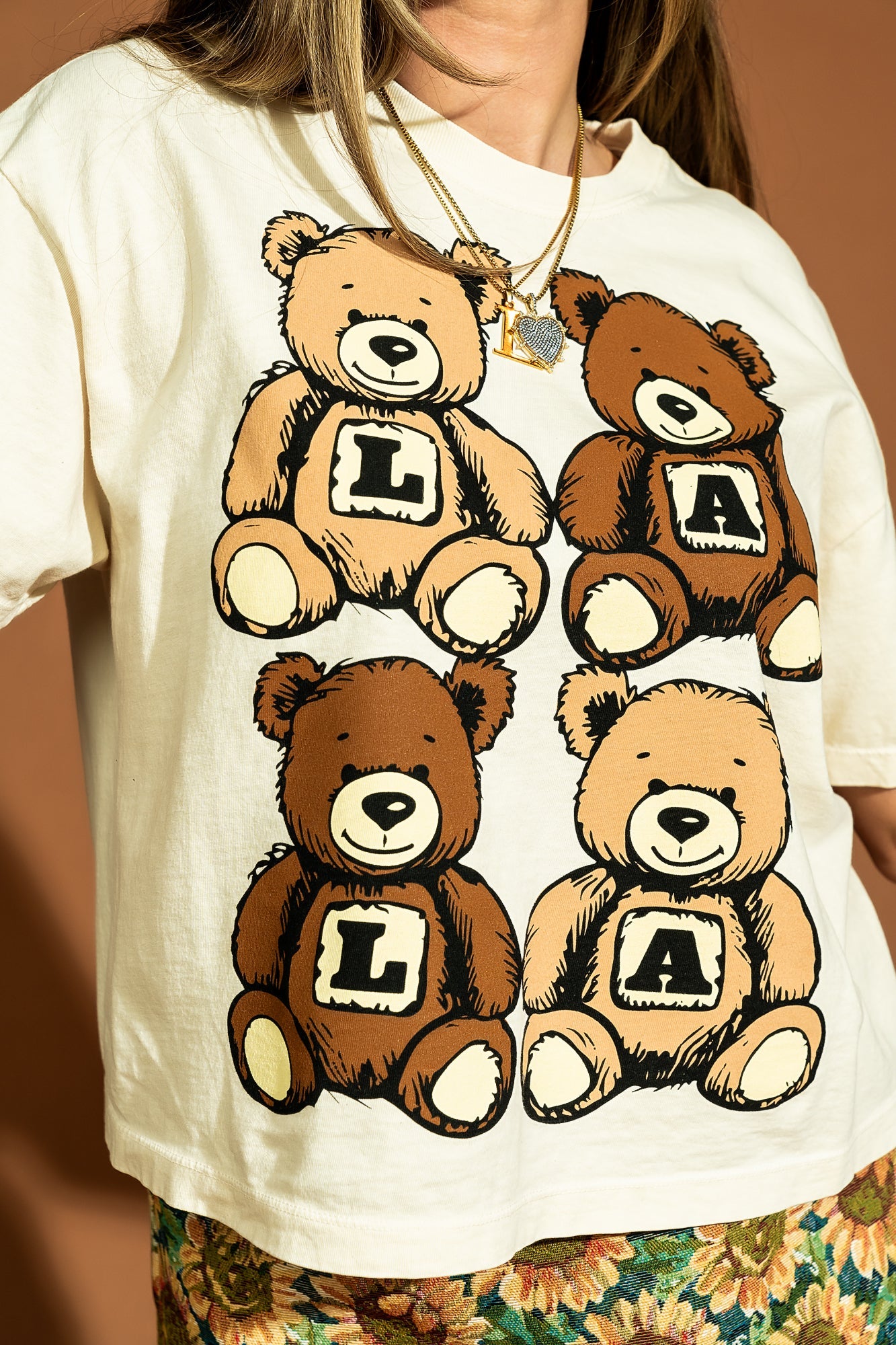 Teddy Bear Hug Boxy Tee
