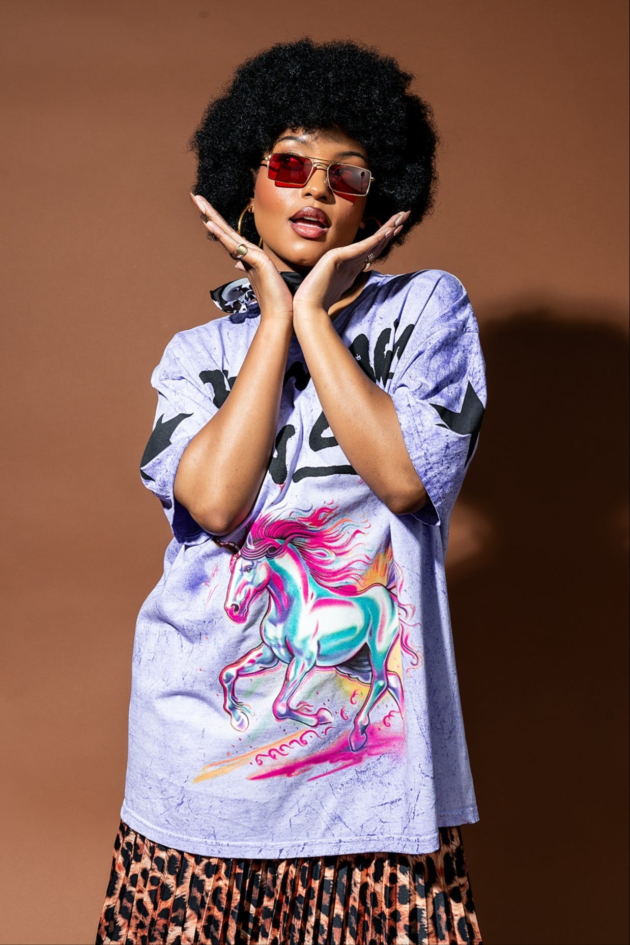 The Magic Is In You Oversized Tie Dye Tee