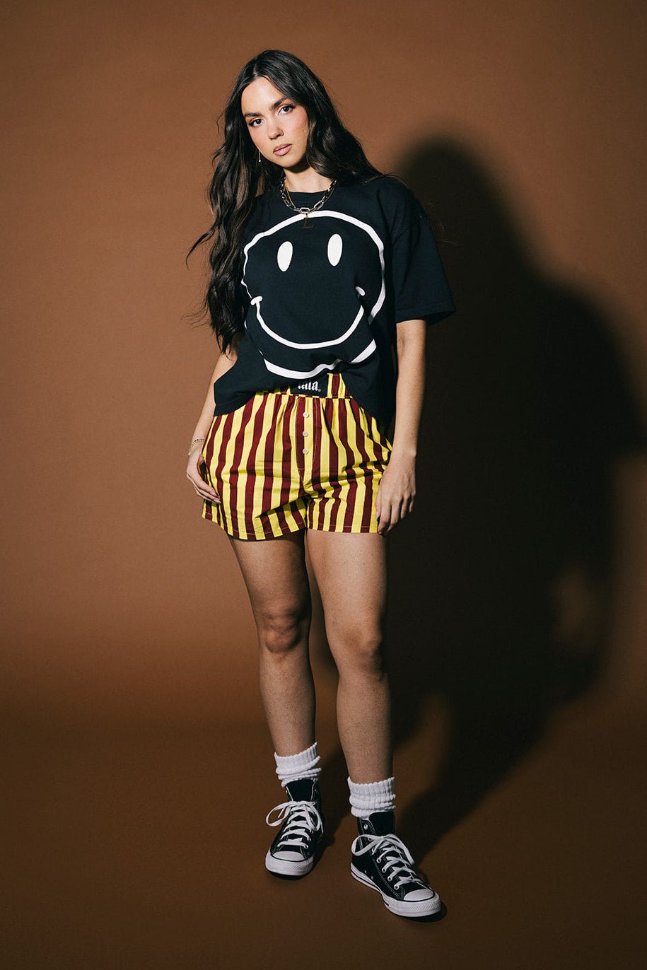 The World Needs Your Magic Crop Tee in Black