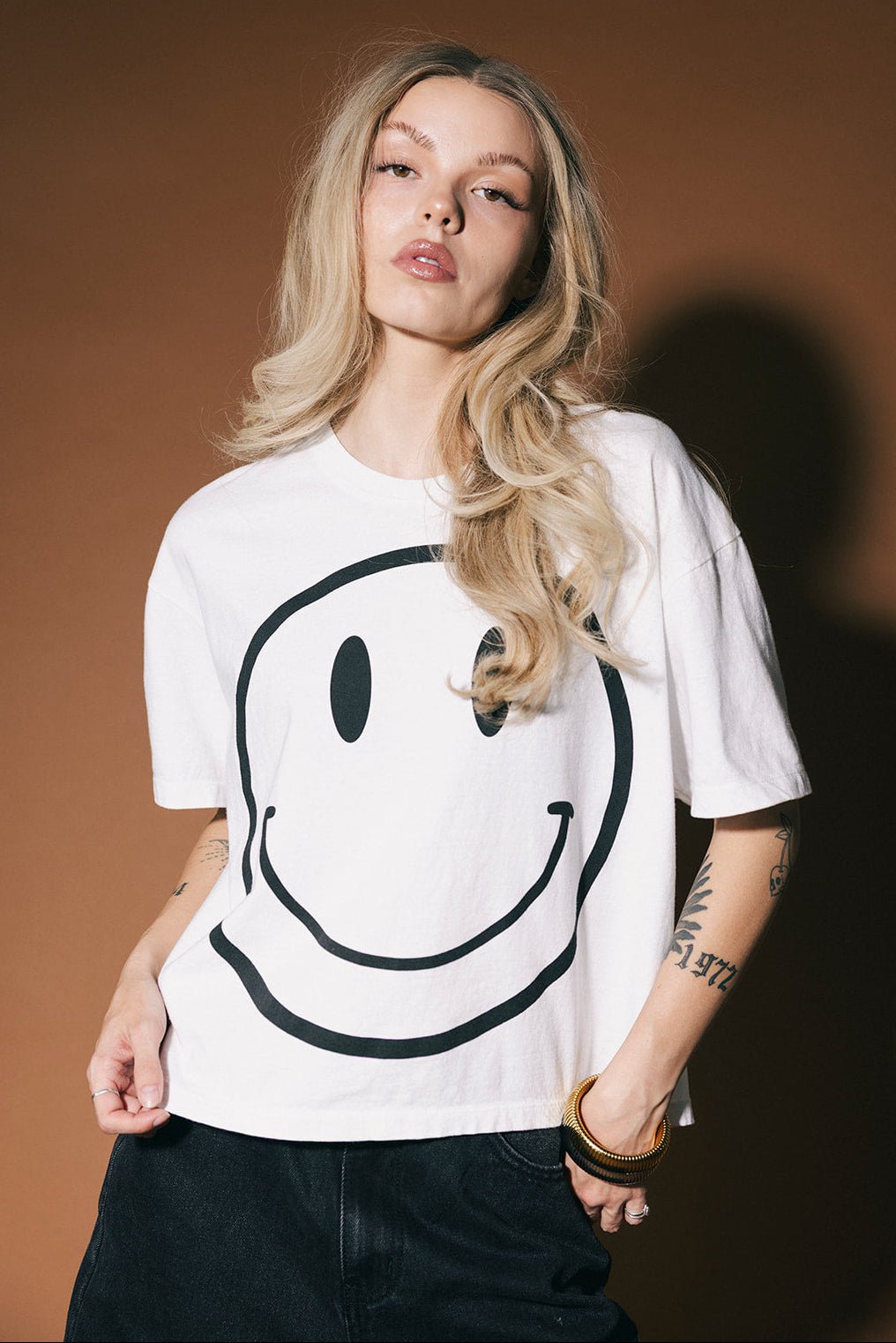 The World Needs Your Magic Crop Tee in White