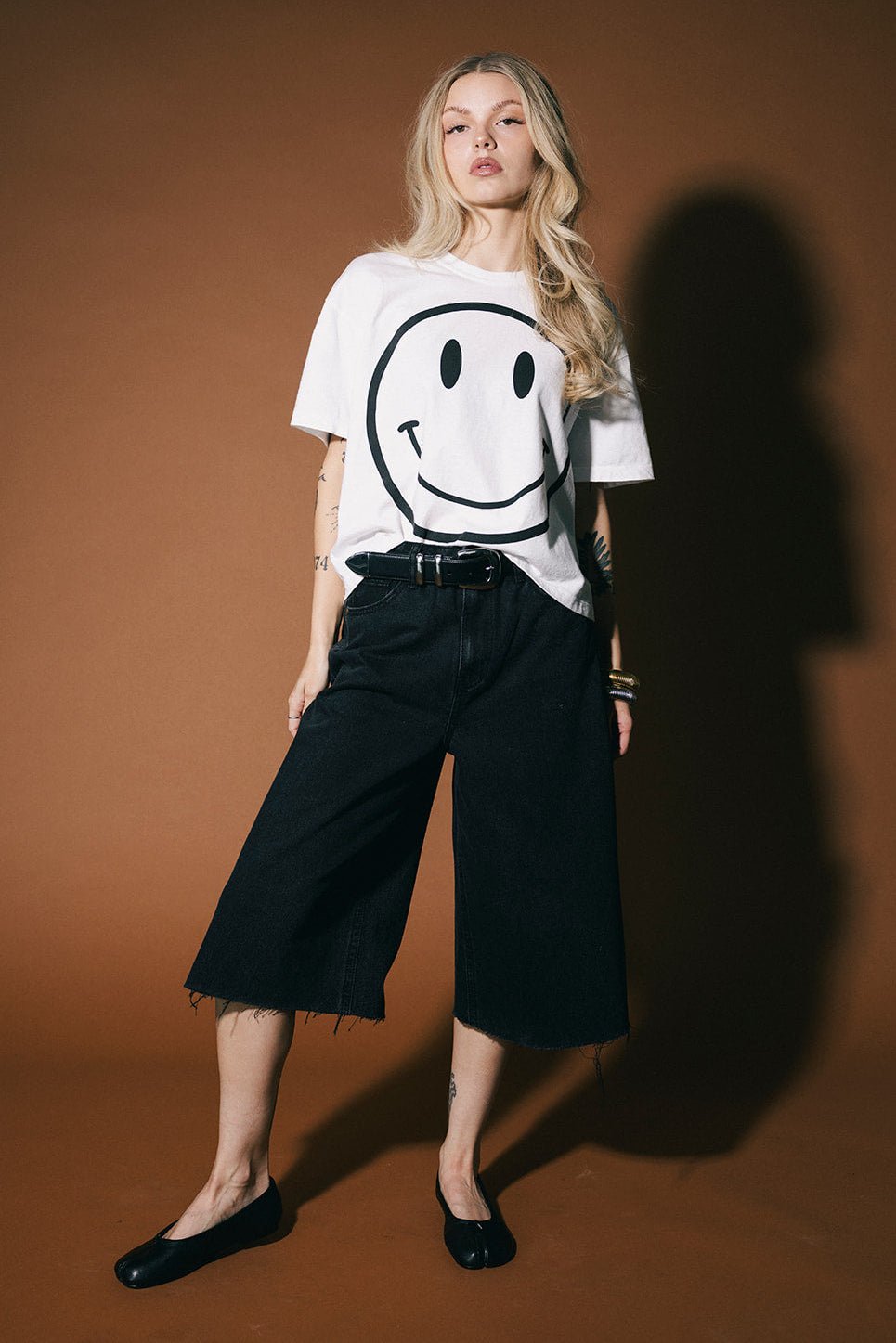 The World Needs Your Magic Crop Tee in White