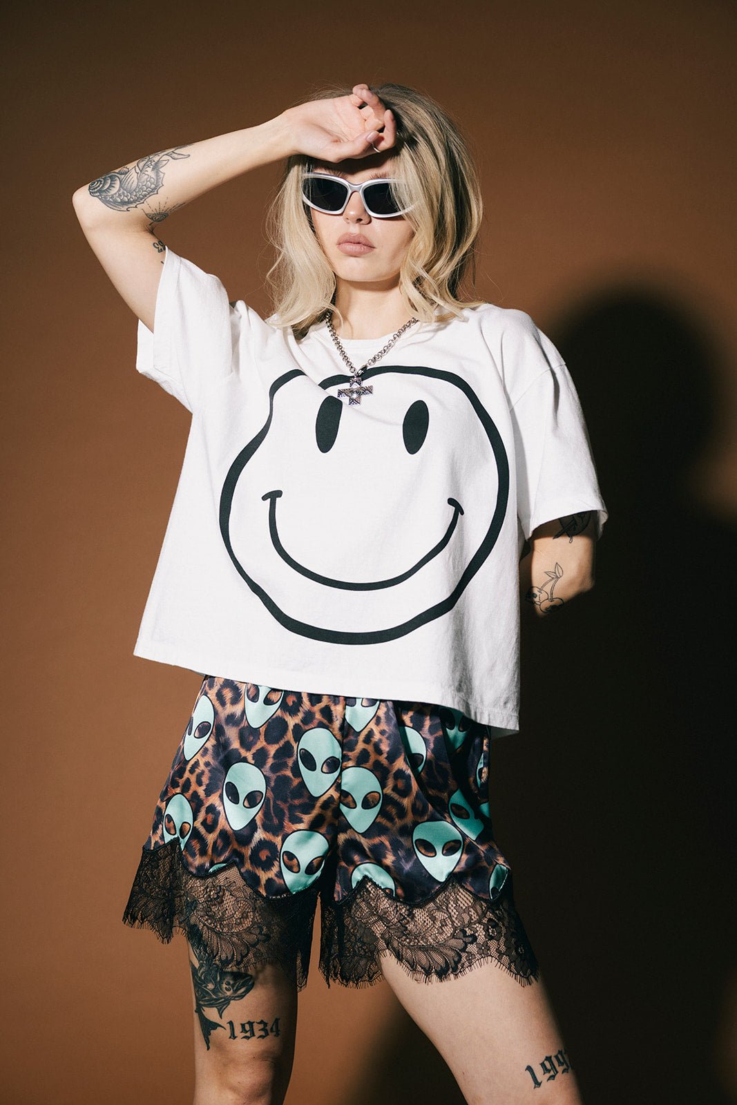 The World Needs Your Magic Crop Tee in White