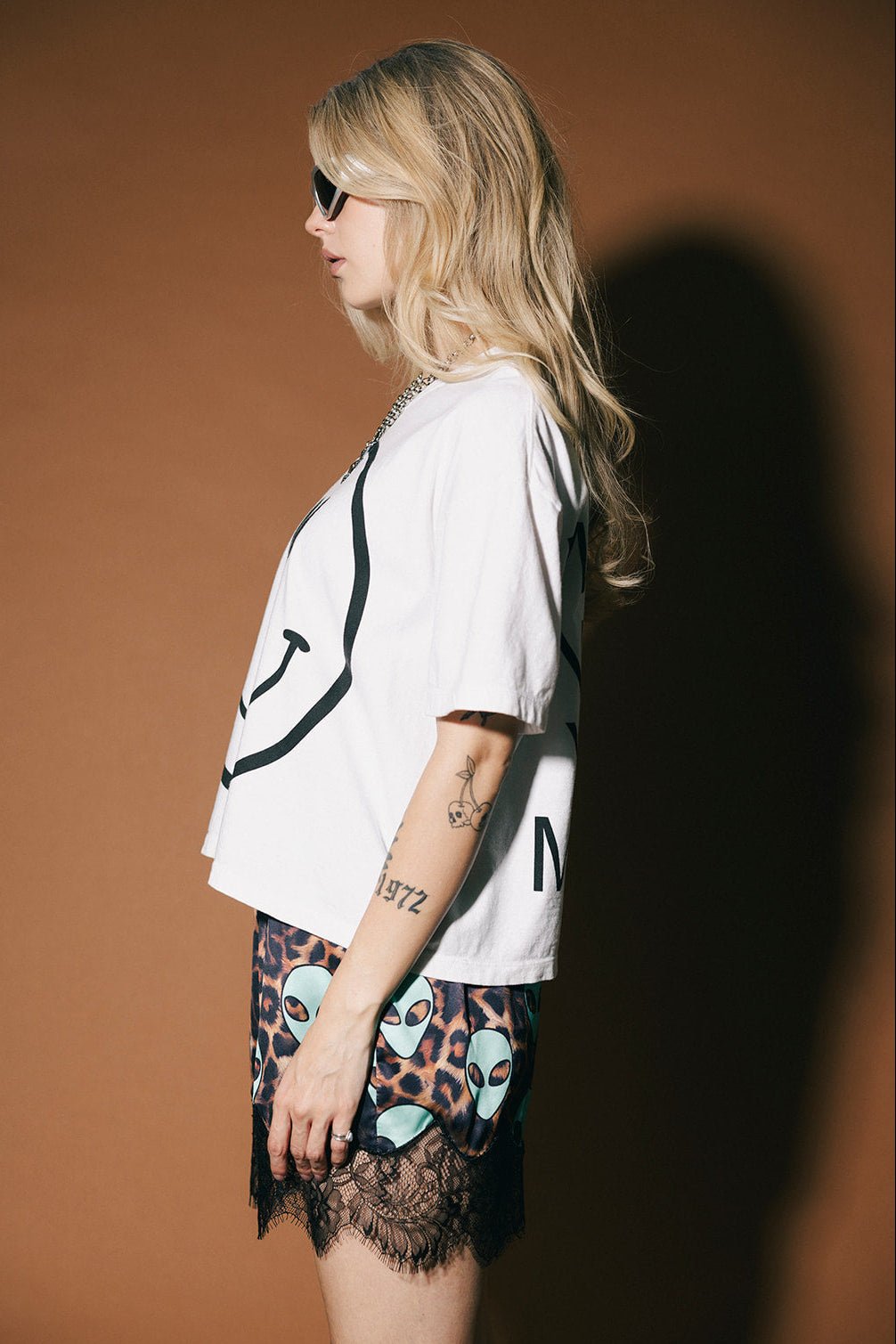 The World Needs Your Magic Crop Tee in White