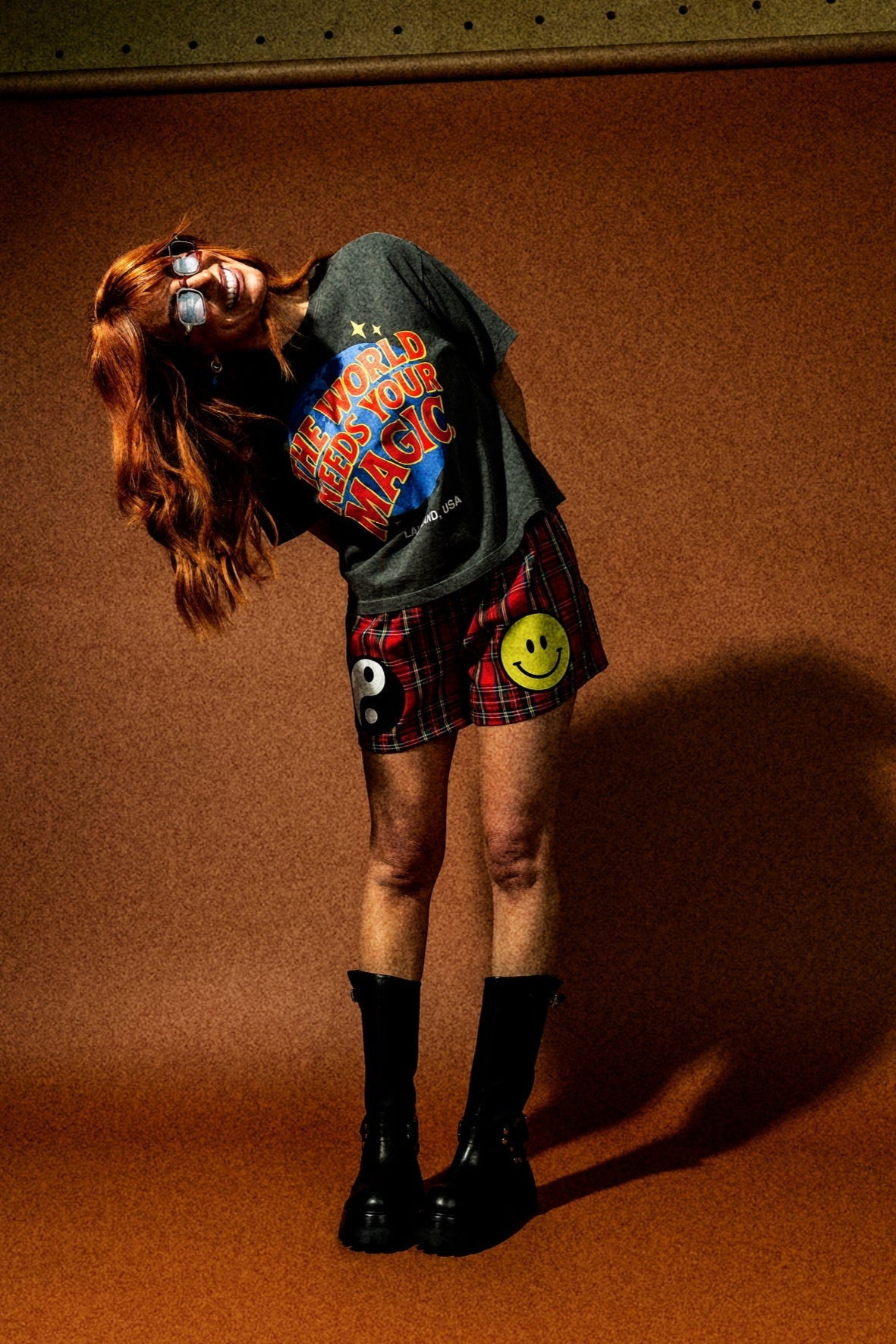 The World Needs Your Magic Retro Remix Boxy Tee