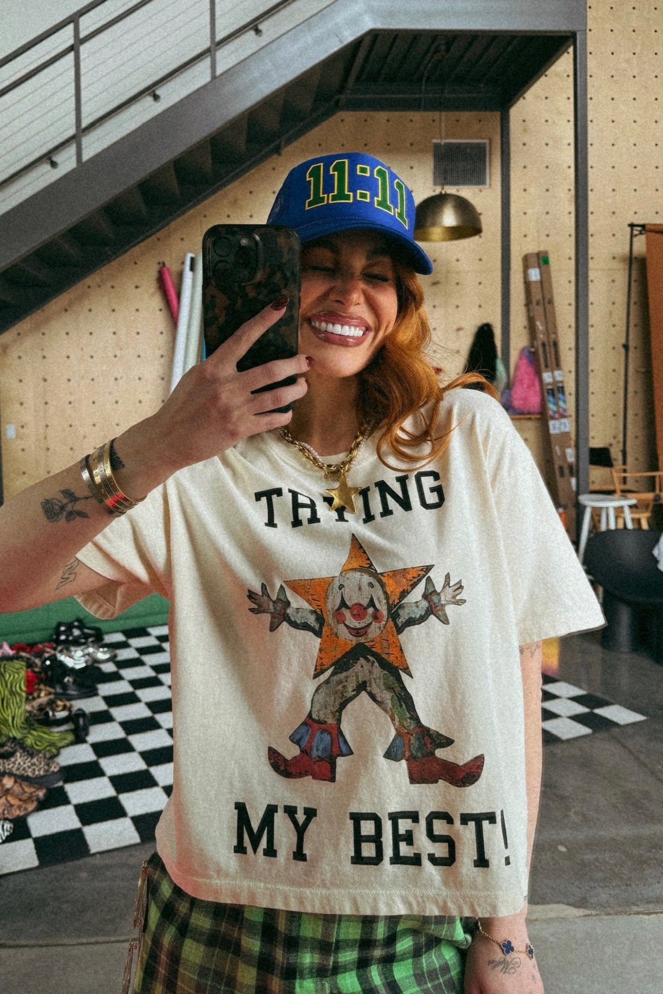 Trying My Best Boxy Tee *RESTOCKED*