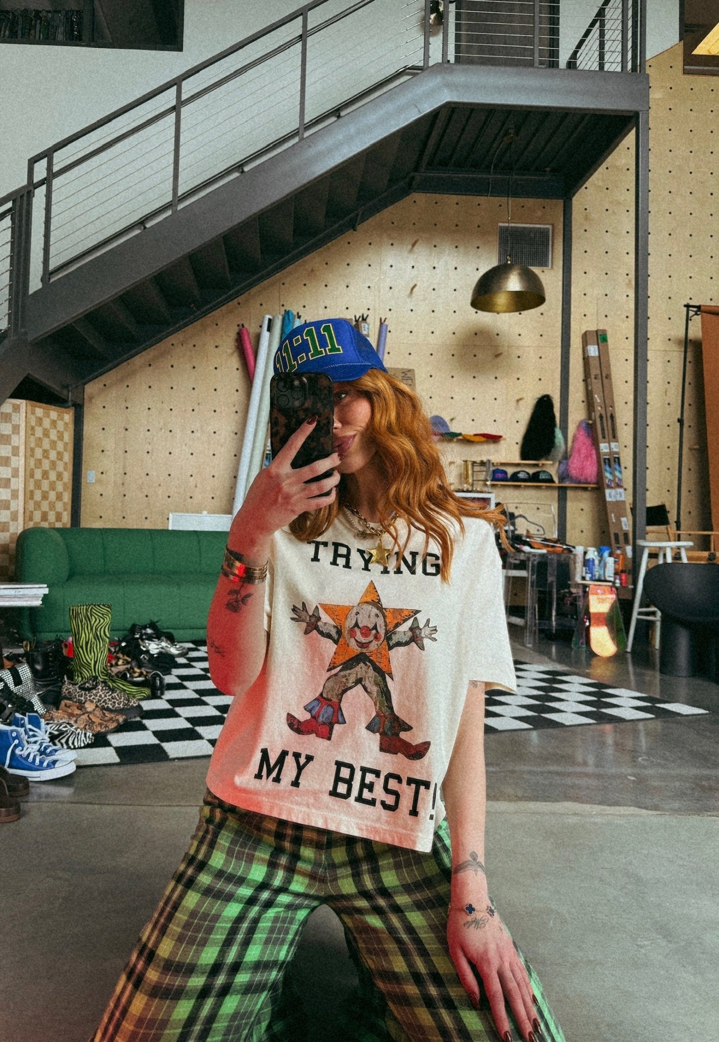 Trying My Best Boxy Tee *RESTOCKED*