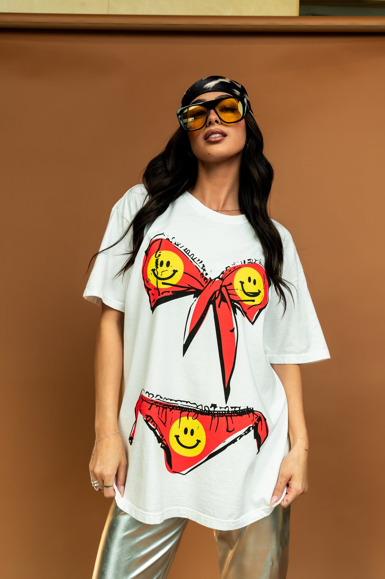 Wish You Were Here Bikini Oversized Tee