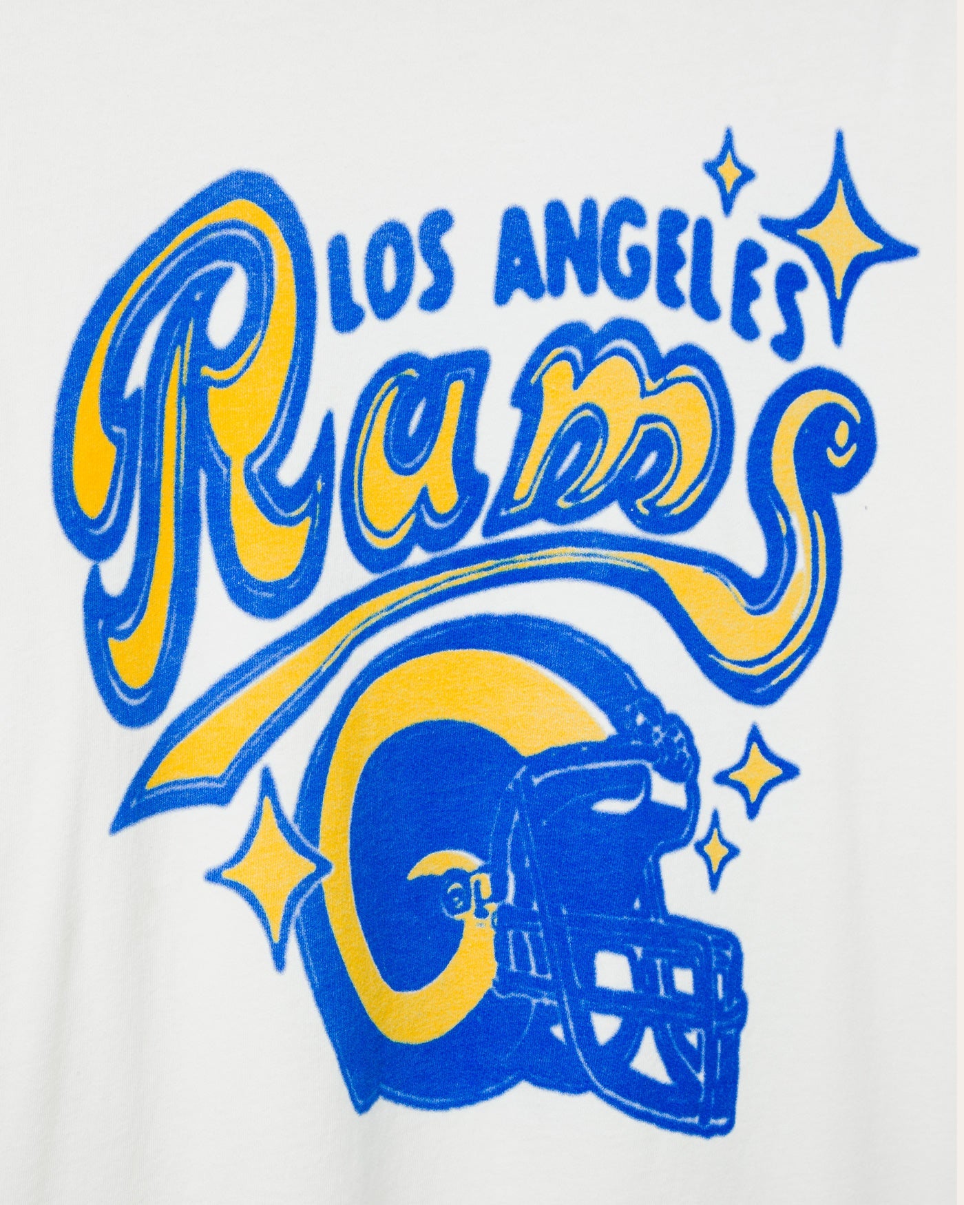 Los Angeles Rams Graffiti Vintage Tee