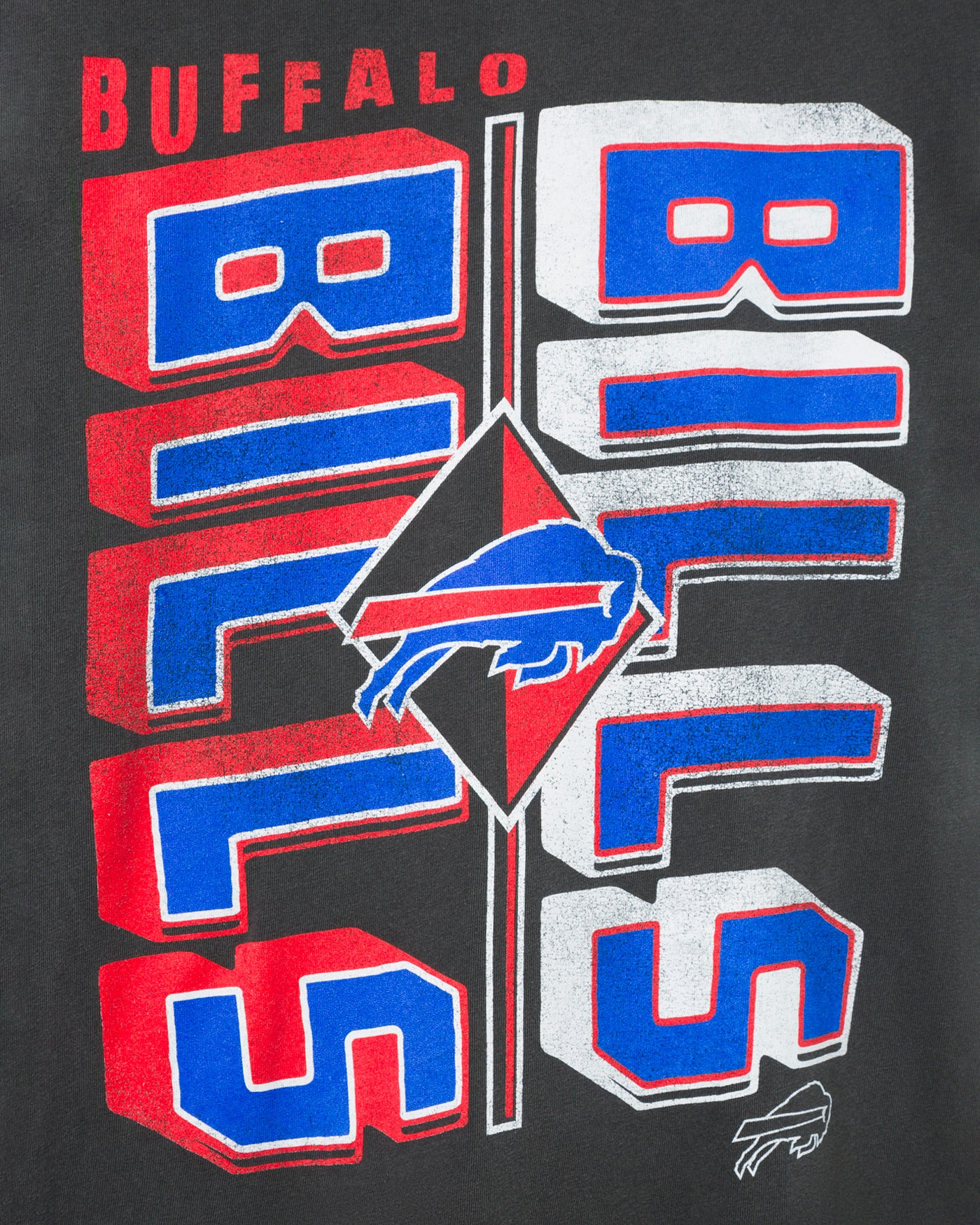 Buffalo Bills Split Vintage Tee