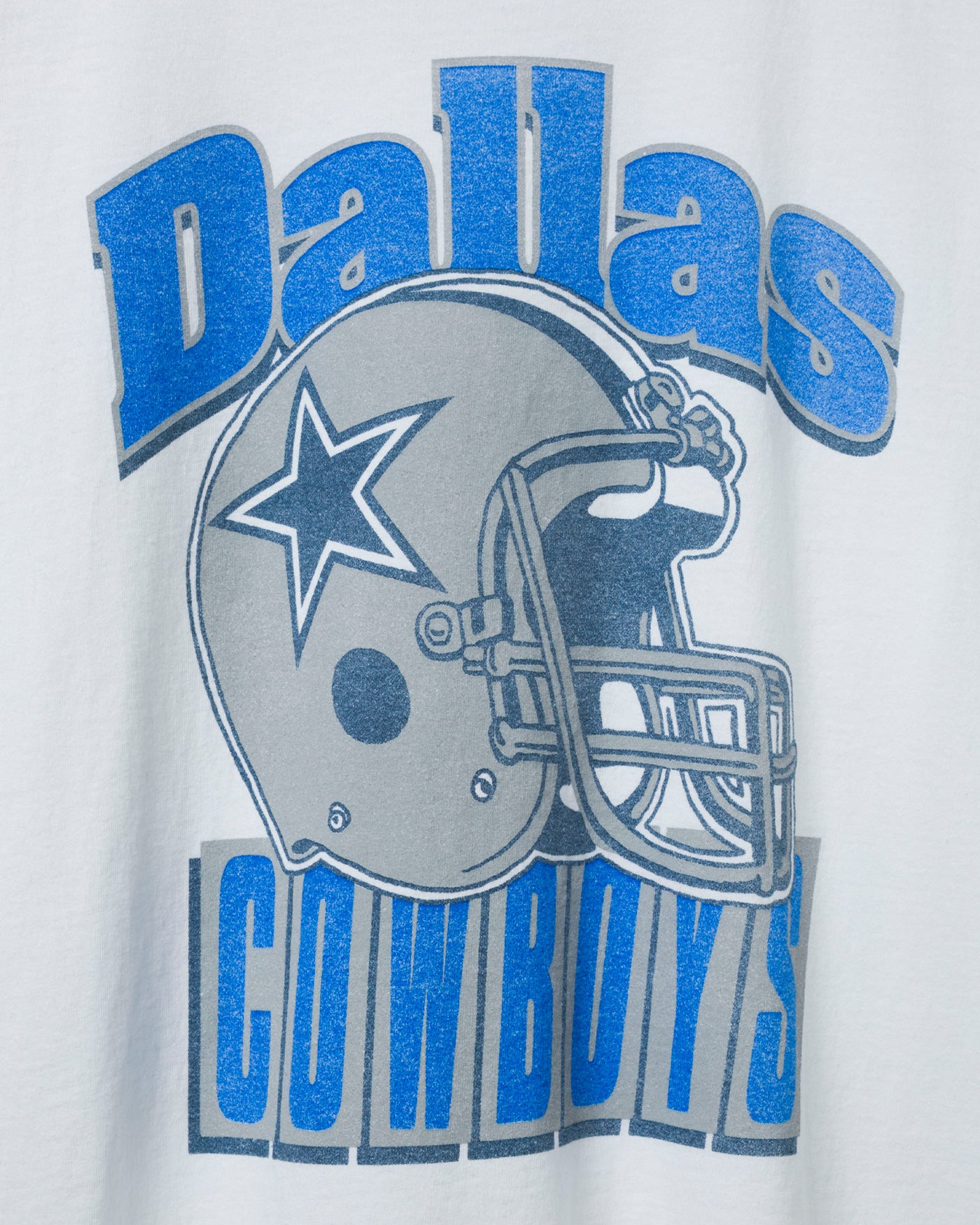 Dallas Cowboys Throwback Helmet Flea Market Tee