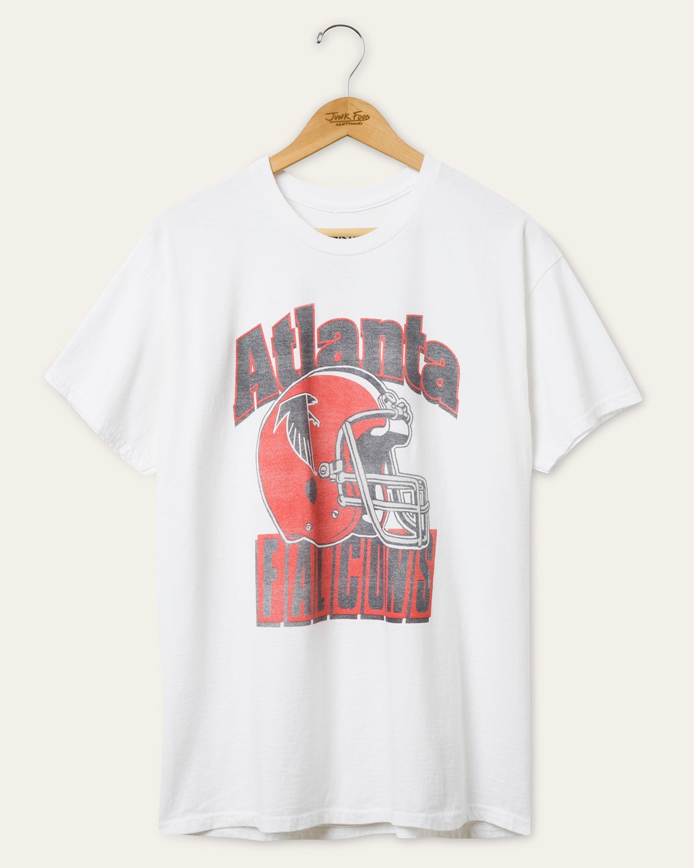Atlanta Falcons Throwback Helmet Flea Market Tee