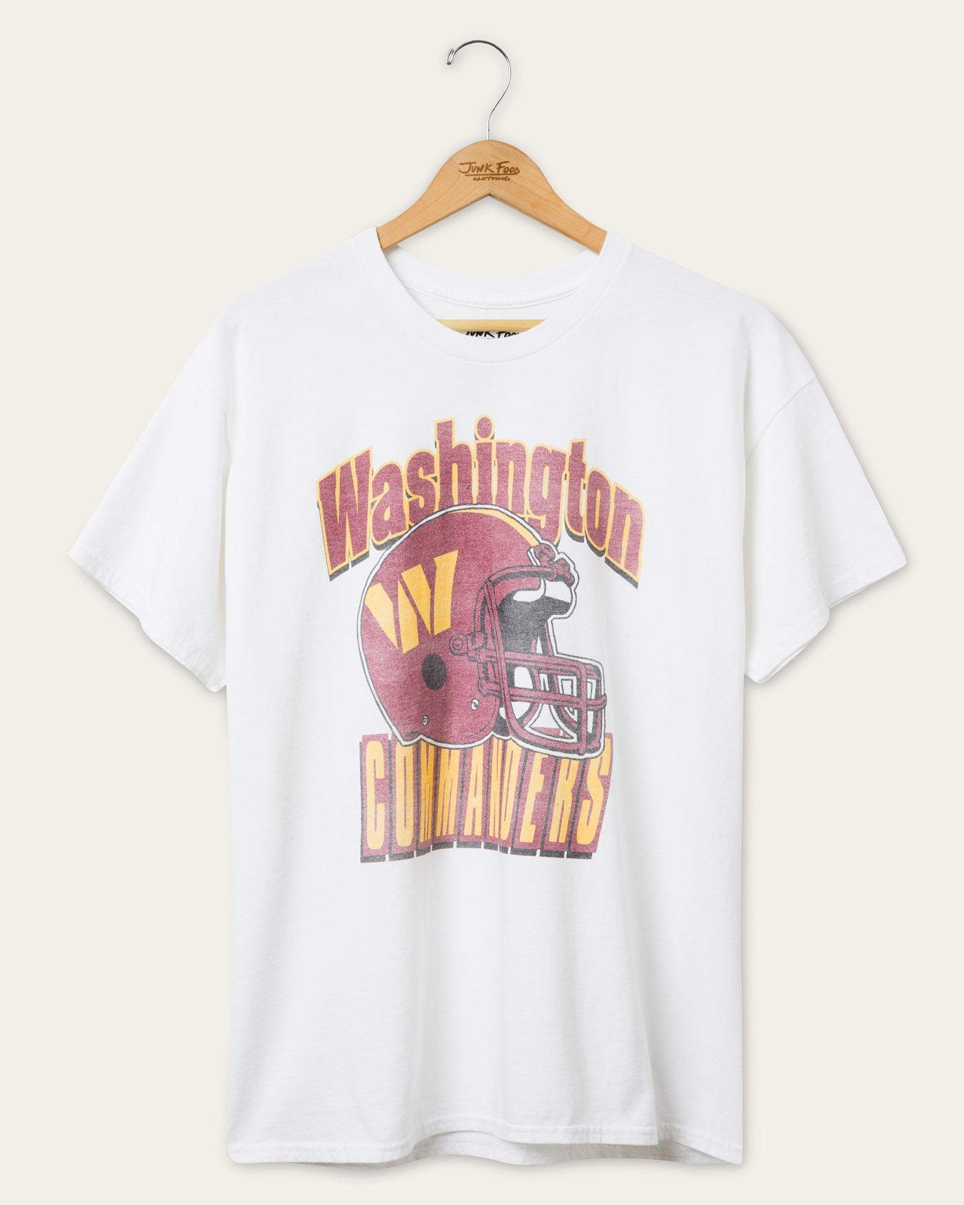 Washington Commanders Throwback Helmet Flea Market Tee