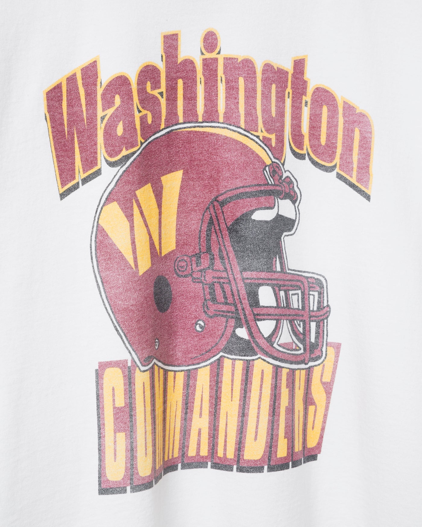 Washington Commanders Throwback Helmet Flea Market Tee