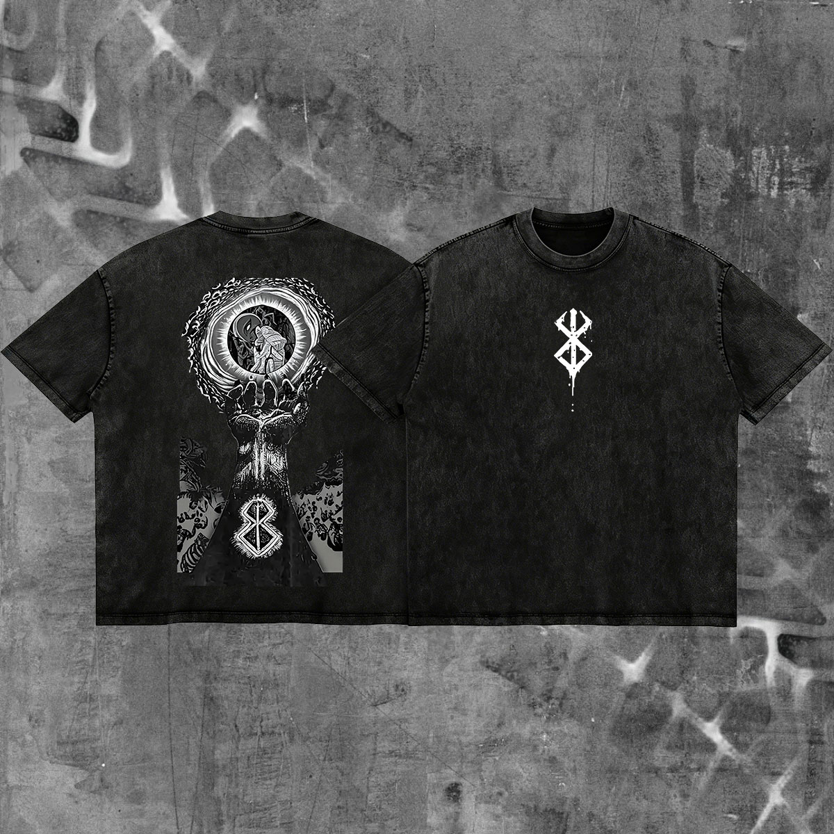 Berserk Guts Printing T Shirt