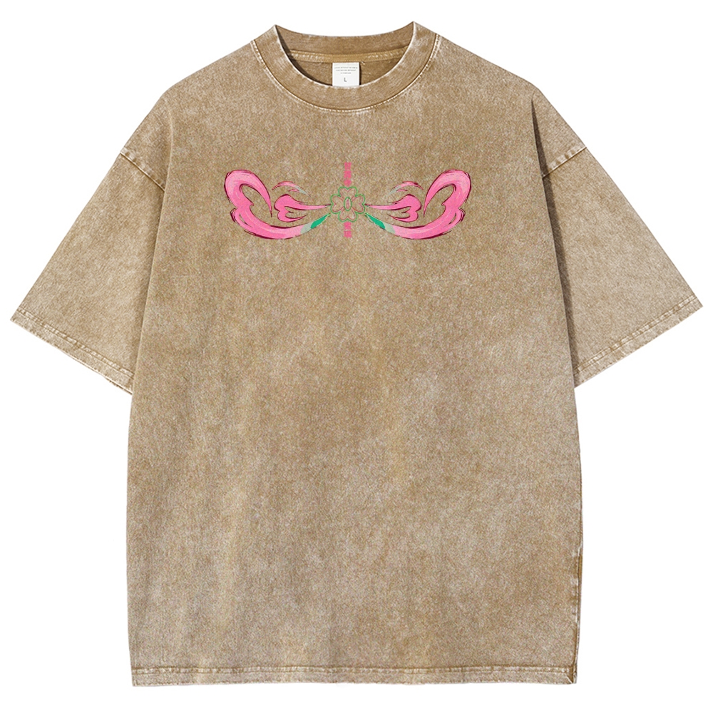Demon Slayer Mitsuri Kanroji Unisex Fit Washed T-Shirt
