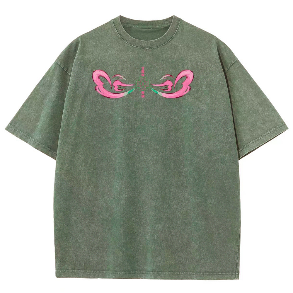 Demon Slayer Mitsuri Kanroji Unisex Fit Washed T-Shirt