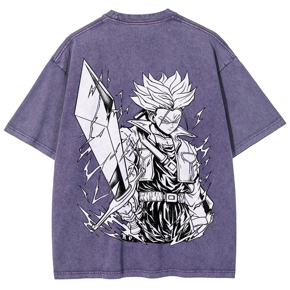 Dragon Ball Vintage Unisex Fit Washed T-Shirt