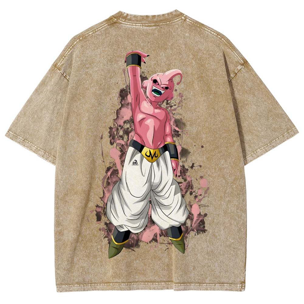 Dragon Ball Vintage Unisex Fit Washed T-Shirt