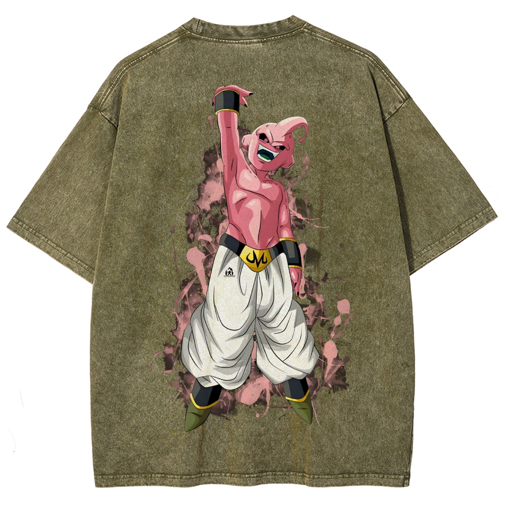 Dragon Ball Vintage Unisex Fit Washed T-Shirt