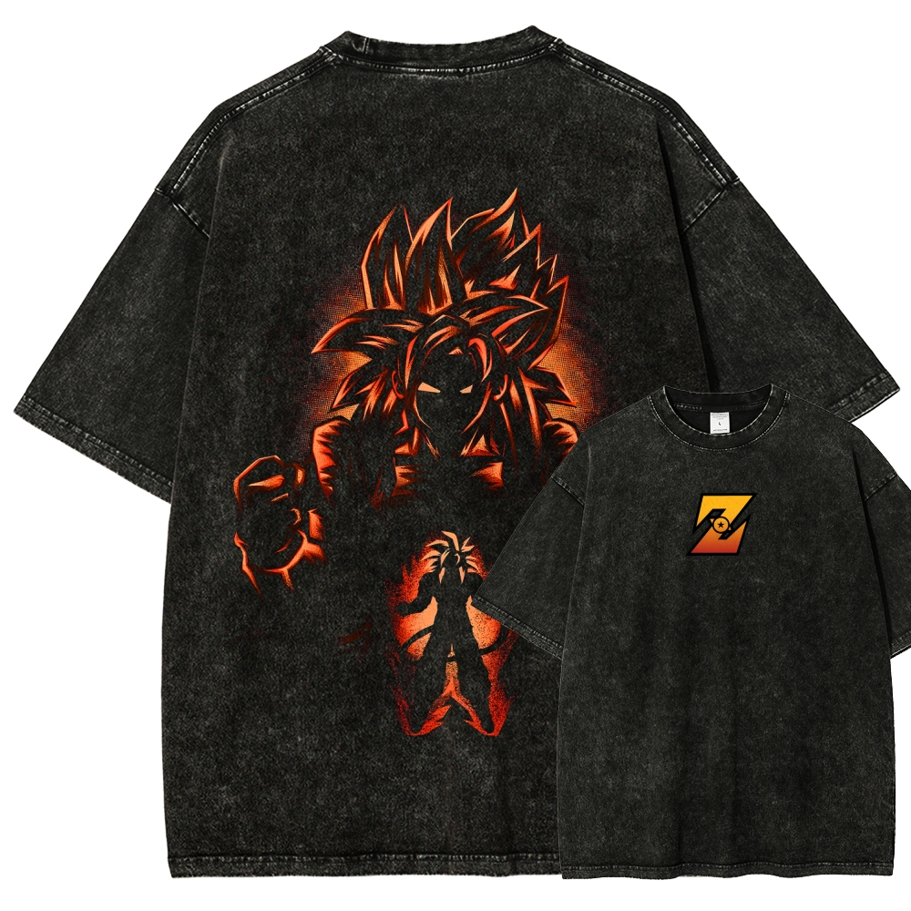 Dragon Ball Unisex Fit Washed T-Shirt