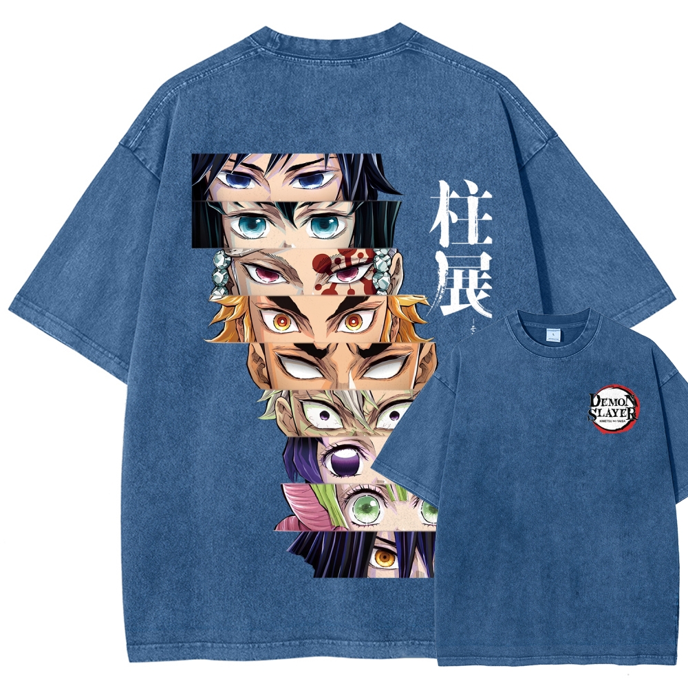 Demon Slayer Unisex Fit Washed T-Shirt