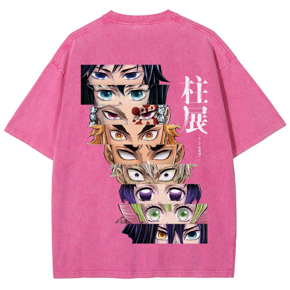 Demon Slayer Unisex Fit Washed T-Shirt