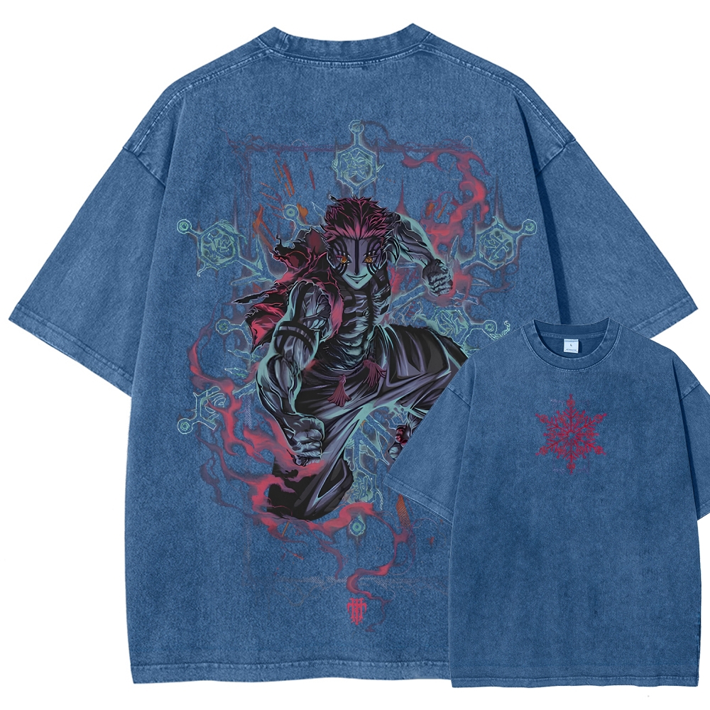Demon Slayer Unisex Fit Washed T-Shirt