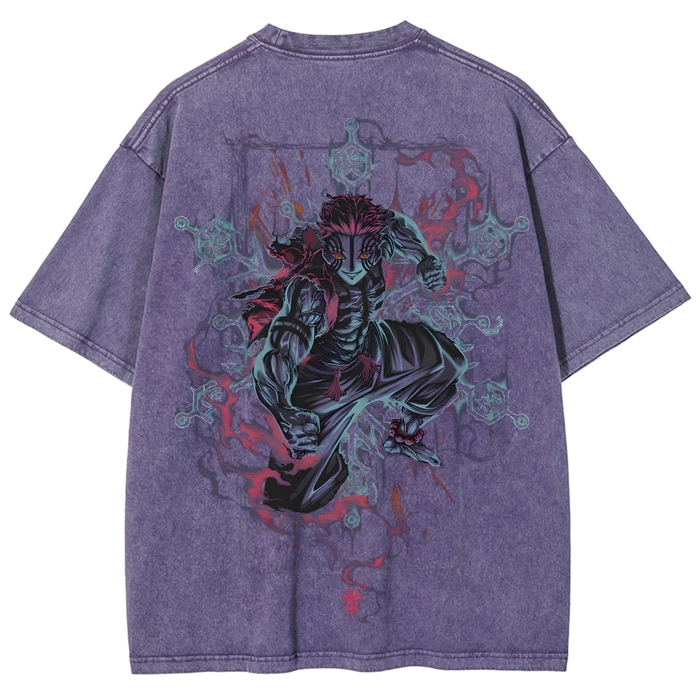 Demon Slayer Unisex Fit Washed T-Shirt
