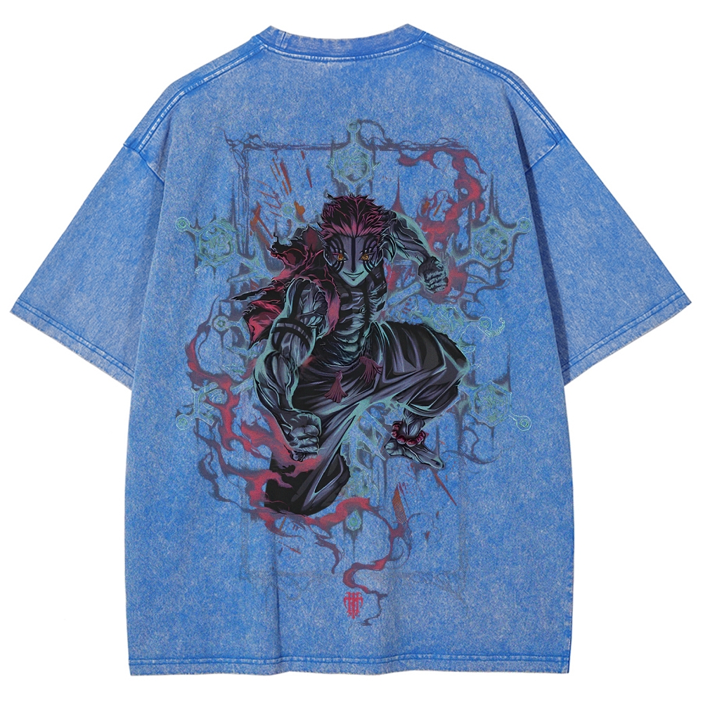 Demon Slayer Unisex Fit Washed T-Shirt