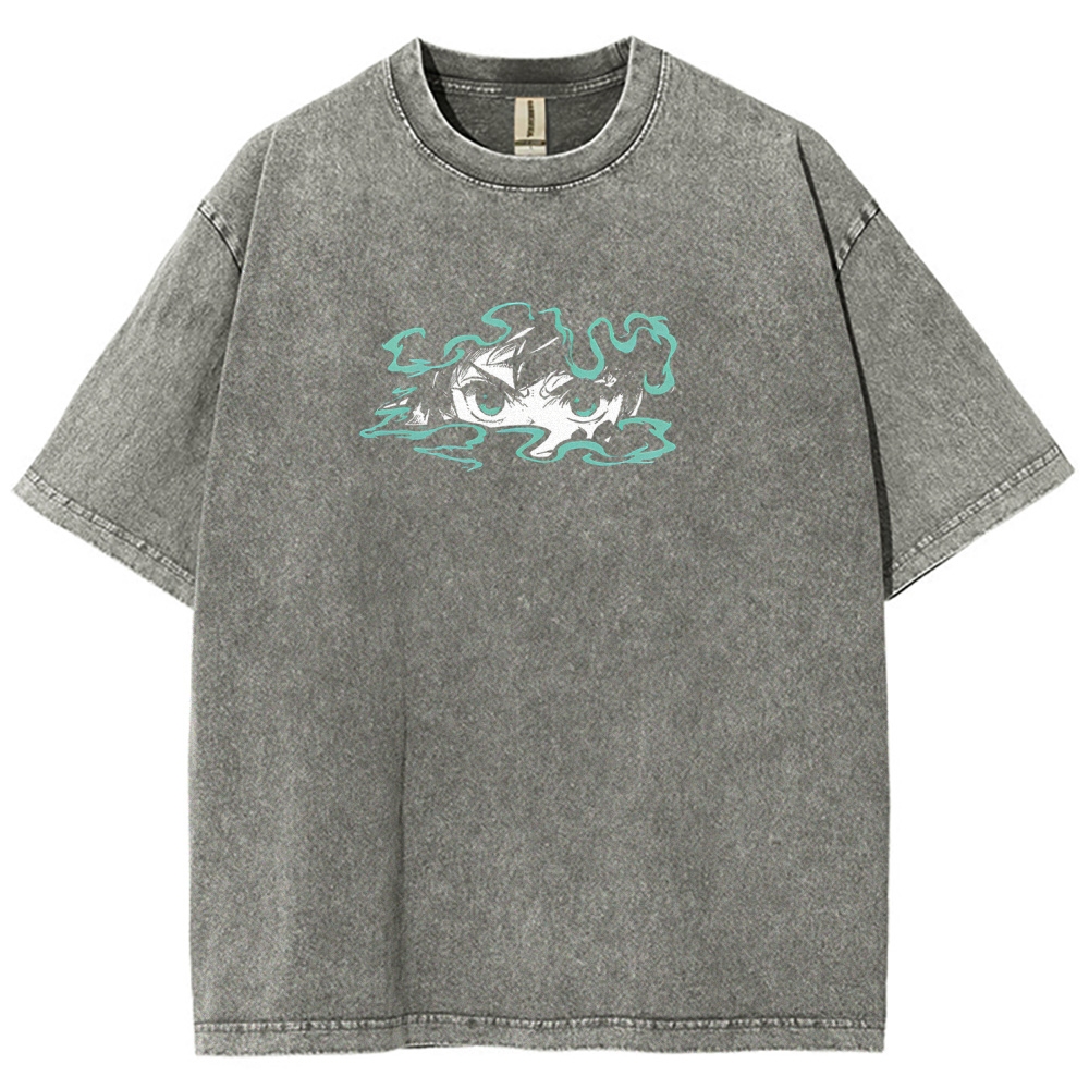 Demon Slayer Unisex Fit Washed T-Shirt
