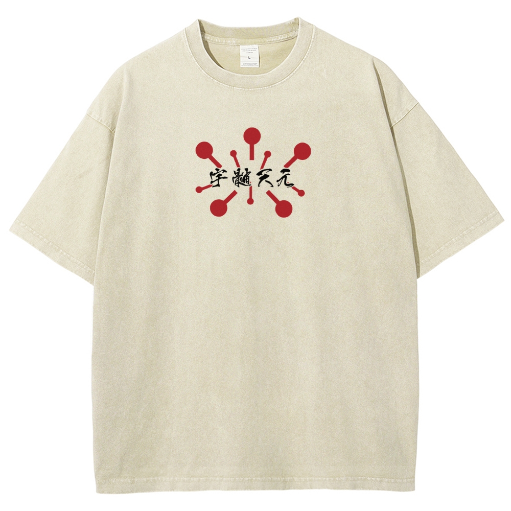 Demon Slayer Unisex Fit Washed T-Shirt