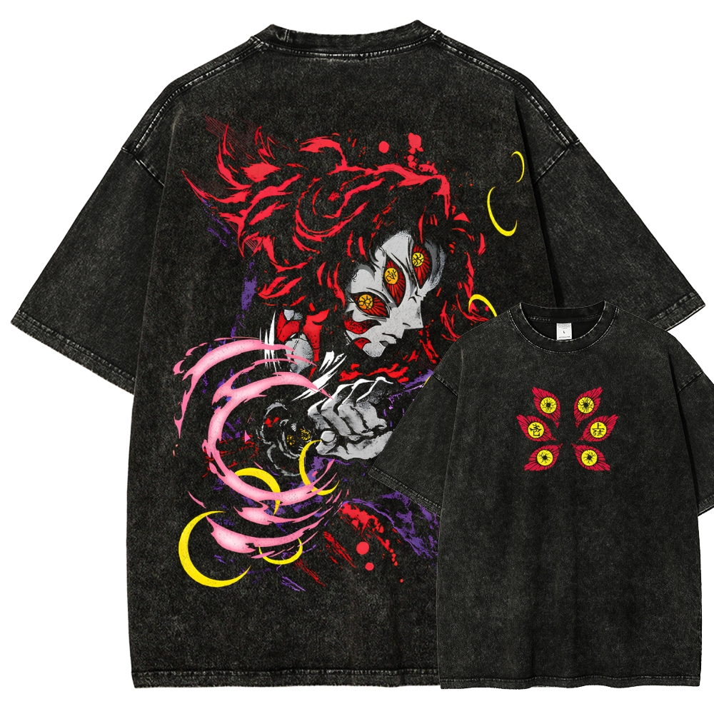 Demon Slayer Unisex Fit Washed T-Shirt